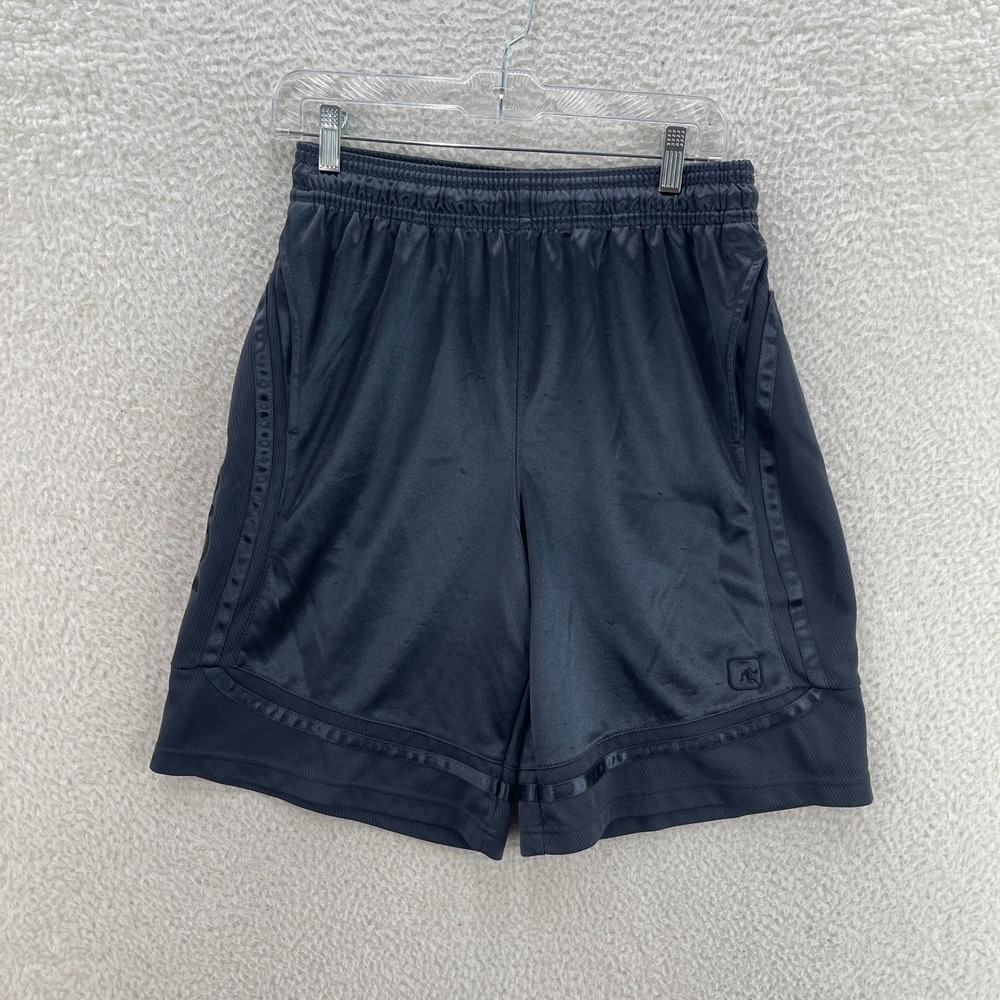 AND1 Basketball Shorts Mens M Gray Dazzle Athletic Gym Training Summer Shiny